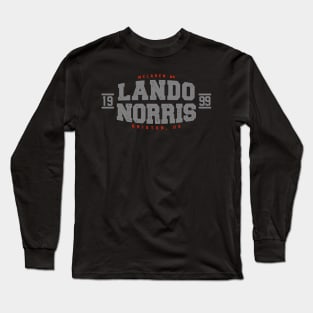 Lando Norris Long Sleeve T-Shirt